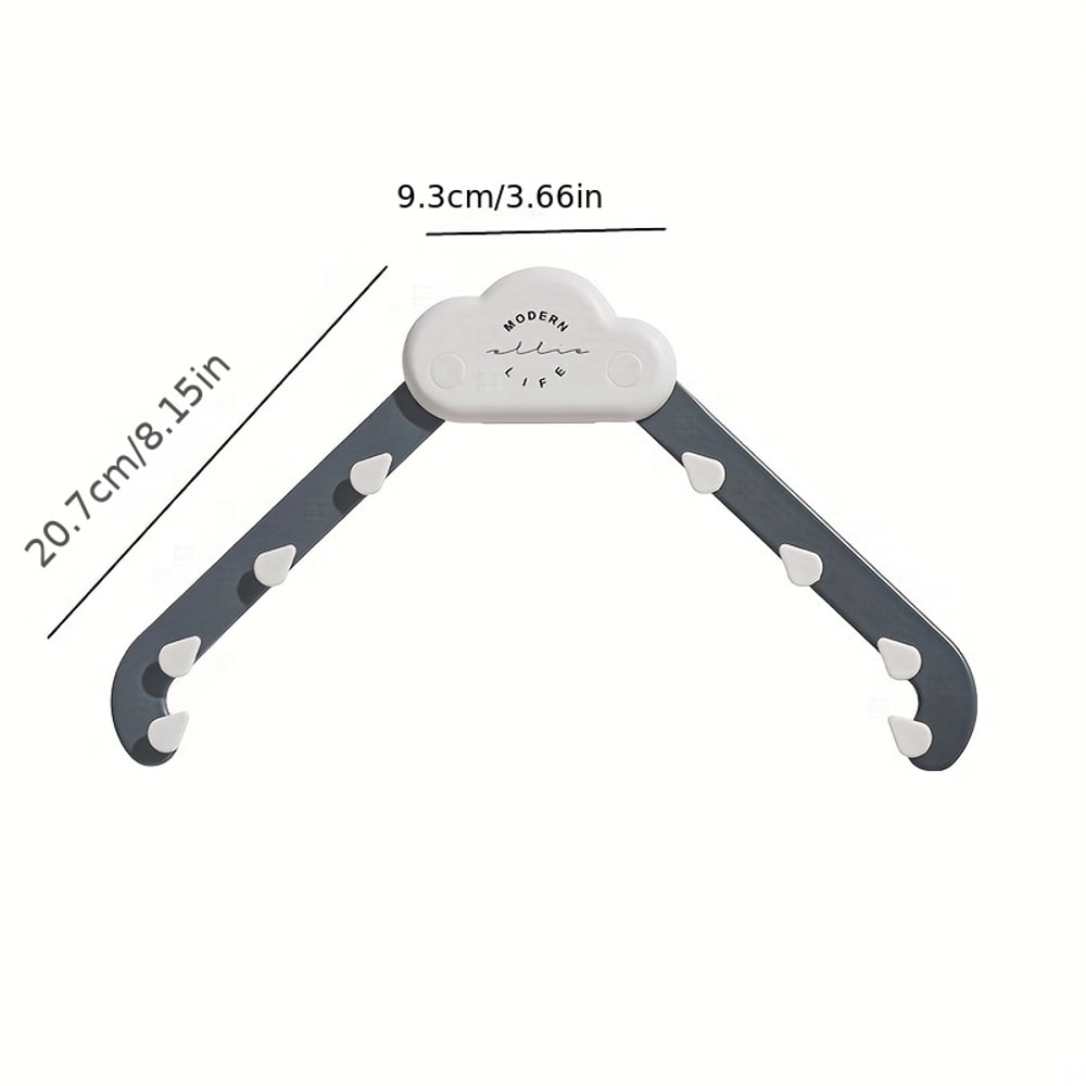 Kitchen Sink Strainer Set Triangle Draining Basket & Hanging Storage Rack for Food Waste