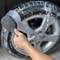 Car Wheel Cleaning Brush Set Short Handle Tire Rim Detail Brush For Auto Maintenance 0
