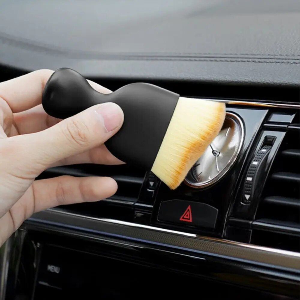 Car Interior Dust Sweeping Soft Brush MultiPurpose Cleaning Tool For Car Interiors Keyboards And Ga 2