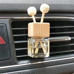 aromatherapy car diffuser bottle essential oil diffuser bottle for car, natural air purifier & fragrance ornament