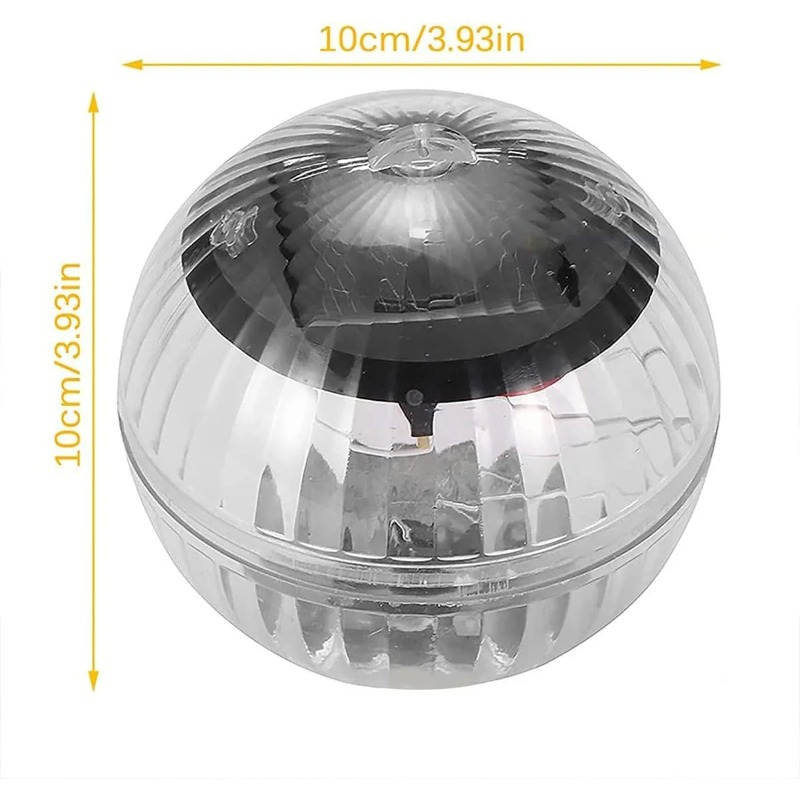 Solar Floating LED Pool Light MultiColor Changing Waterproof SolarPowered Lamp For Fish Tanks Pon 5
