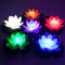LED Waterproof Floating Lotus Light Battery Operated Artificial Lily Flower Night Lamp For Pond Poo 1