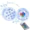 Rechargeable Submersible LED Pool Lights with Remote Waterproof Underwater LED Lights for Inground Pools and Pond
