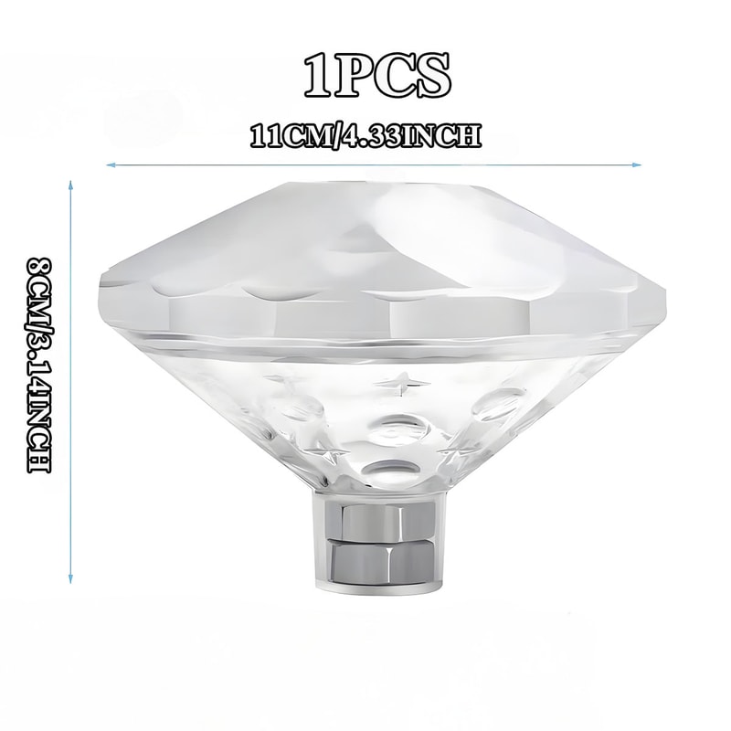 Floating Underwater Light RGB LED Disco Lamp Submersible Pool Spa Light For Parties 6