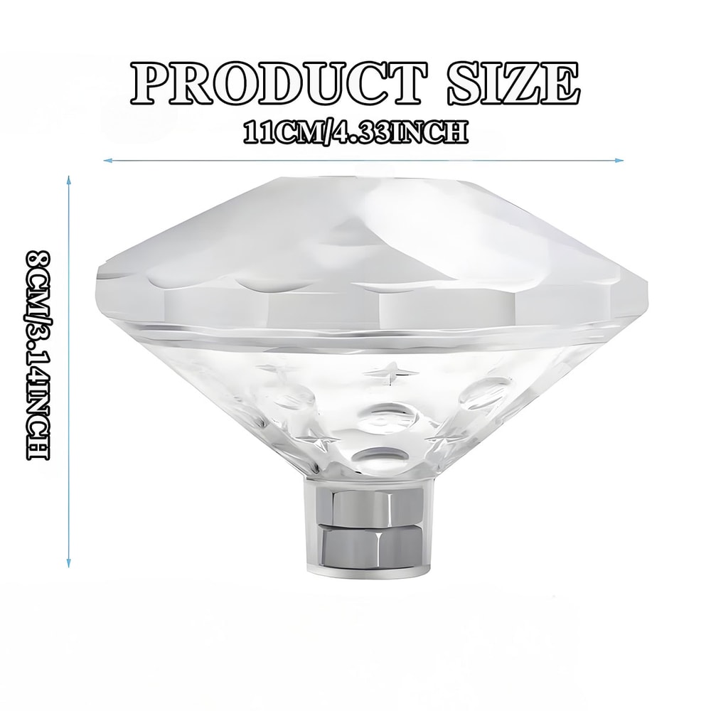 Floating Underwater Light RGB LED Disco Lamp Submersible Pool Spa Light For Parties 5