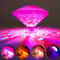 Floating RGB Underwater LED Disco Light Submersible Swimming Pool Spa Lamp With Color Changing Glow 3