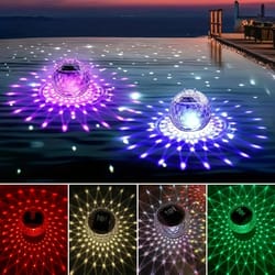 solar floating led lights for swimming pools & ponds waterproof multi-color changing lamp for fish tanks