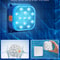 LED Submersible Pool Lights with Remote Control, Rechargeable Underwater Lights, Color Changing Timer for Pools