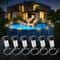 Solar LED Pool Lights Waterproof Outdoor Swimming Pool Fence Decor 0