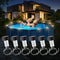 Solar LED Pool Lights Waterproof Outdoor Swimming Pool Fence Decor 5