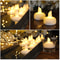 Floating Waterproof LED Tea Lights Flickering BatteryOperated Flameless Candles For Pool Bathtub O 1
