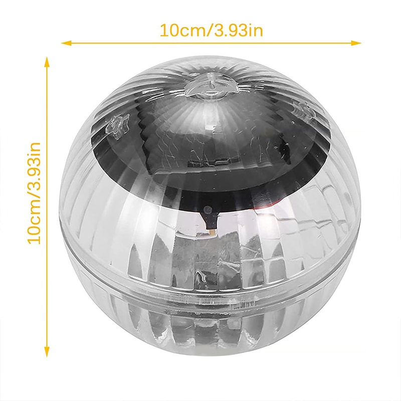 Solar Floating Pool Light Waterproof LED Glow Ball Lamp For Garden Pond Fountain Decoration 5