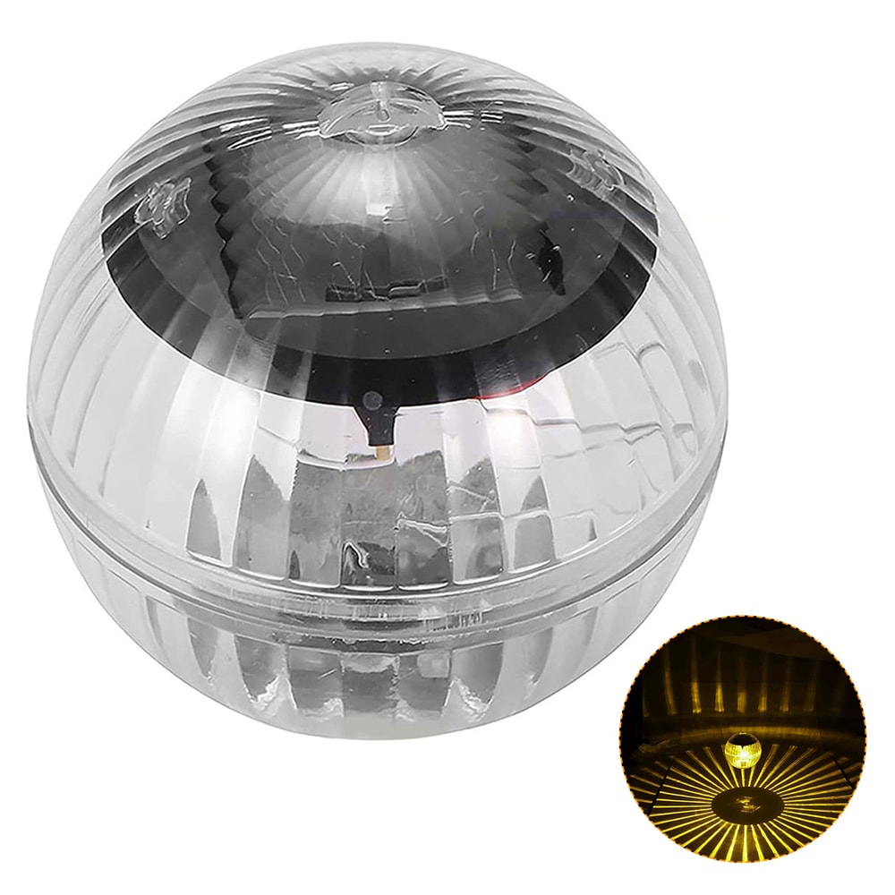 Solar Floating Pool Light Waterproof LED Glow Ball Lamp For Garden Pond Fountain Decoration 7