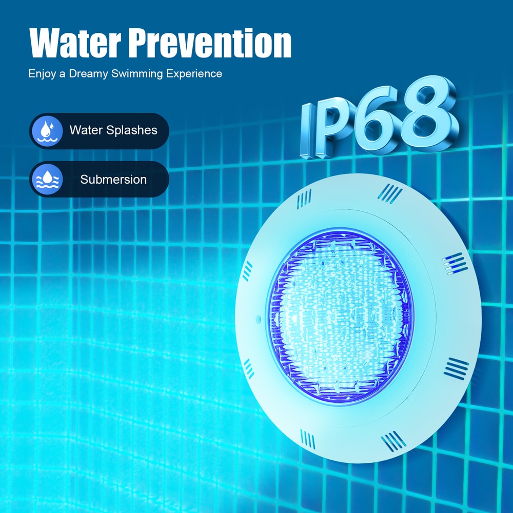 LED Pool Light Color Combinations Waterproof Dynamic Modes LED Beads 1
