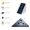 Outdoor Solar Step Lights Waterproof RGB Warm White For Yard Patio Driveway Decor 2