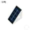 Outdoor Solar Step Lights Waterproof RGB Warm White For Yard Patio Driveway Decor 7