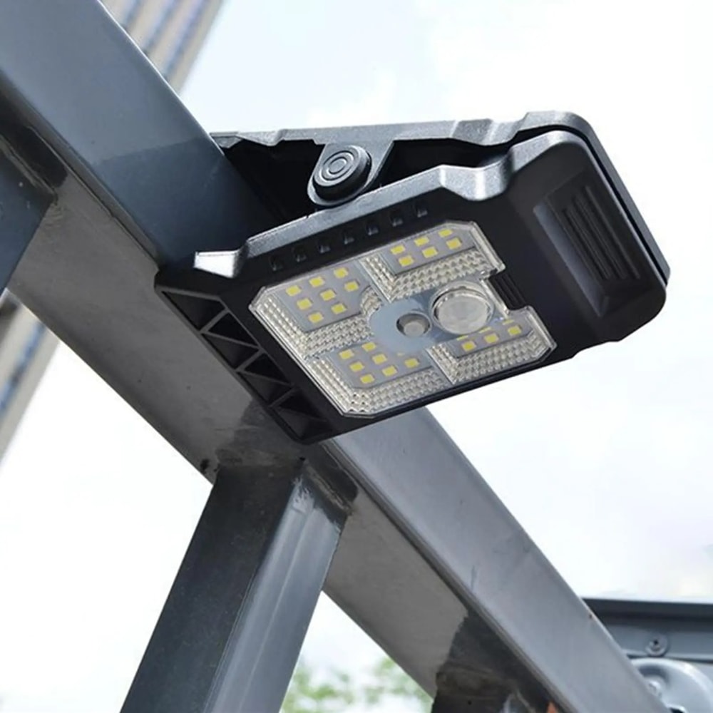 Clipon Waterproof Solar LED Lights With Motion Sensor For Outdoor Use Portable Lighting For Garage 3