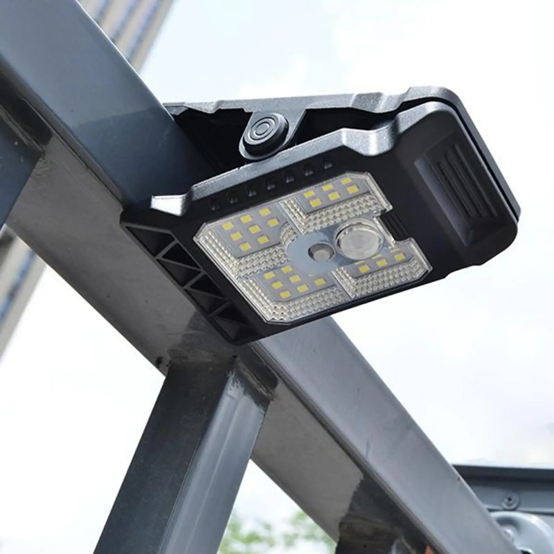 Clipon Waterproof Solar LED Lights With Motion Sensor For Outdoor Use Portable Lighting For Garage 3