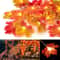 Maple Leaf String Fairy Lights Battery Powered LED Lights For Home Party Holiday Outdoor Decoratio 5