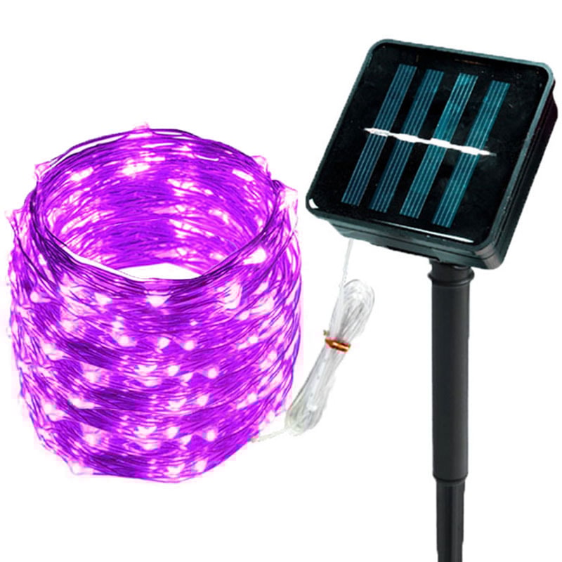 LED Solar Fairy String Lights Waterproof Outdoor Garden Lights for Patio, Yard & Christmas Decor