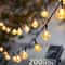 Solar Crystal Fairy Lights Outdoor Waterproof Patio String Lights For Garden Party Decor 1