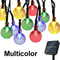 Solar Crystal Fairy Lights Outdoor Waterproof Patio String Lights For Garden Party Decor 8