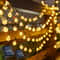 Solar String Lights LED Crystal Globe Outdoor Waterproof with Lighting Modes Perfect for Garden.