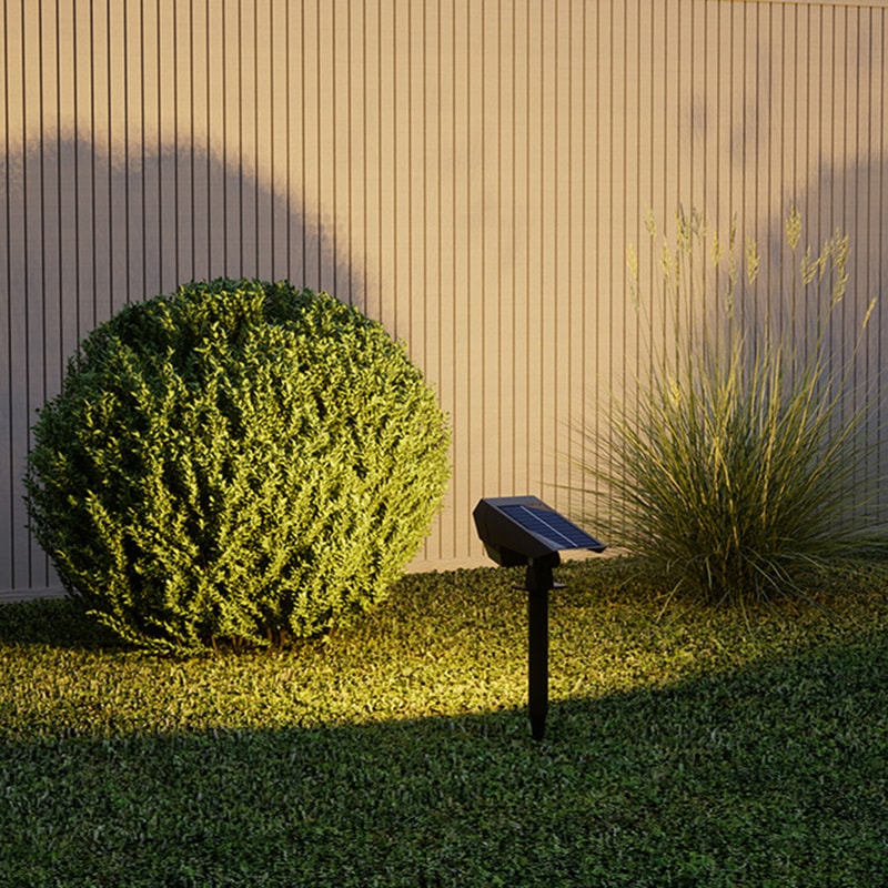 Solar Outdoor Spotlights Waterproof FloorMounted Lawn Lights For Garden Courtyard Landscape Lighti 3