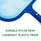 Professional Swimming Pool Leaf Rake with Deep Bag & Skimmer Net Efficient Pool Cleaning Solution