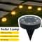 LED Outdoor Solar Pathway Lights Waterproof Solar Garden Deck Lights for Yard, Driveway, Lawn, and Patio Decoration