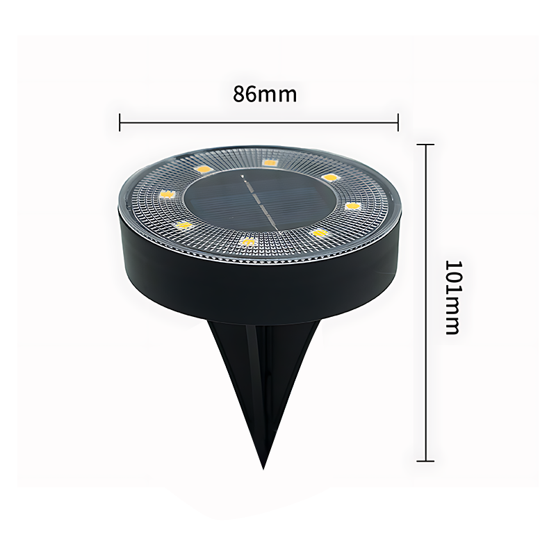 LED Outdoor Solar Pathway Lights Waterproof Solar Garden Deck Lights for Yard, Driveway, Lawn, and Patio Decoration