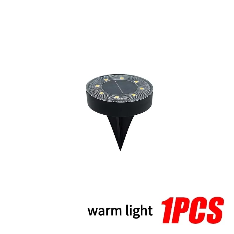 LED Outdoor Solar Pathway Lights Waterproof Solar Garden Deck Lights for Yard, Driveway, Lawn, and Patio Decoration