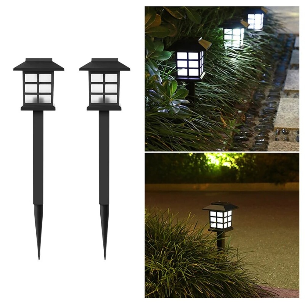 Solar Pathway Lights for Outdoor Landscaping, Waterproof Garden & Patio Decor