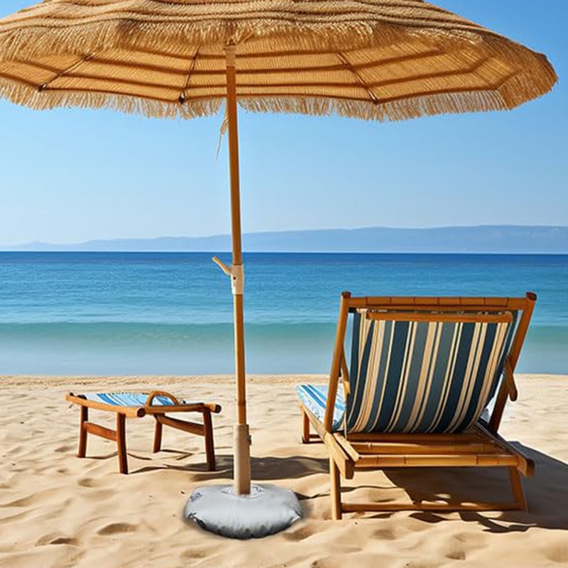 Water-Filled Umbrella Base Stand for Outdoor Leisure Stable Flag Holder Parasol Weight Bag