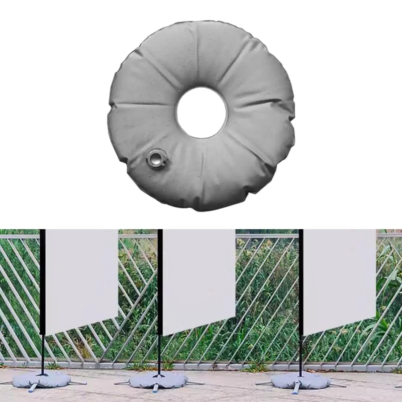 Portable Umbrella Base Weight Water Bag for Outdoor Patio, Garden, and Beach