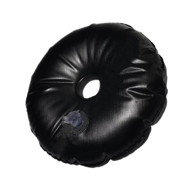 Round Water Weight Bag Umbrella Stand Holder for Beach & Patio Poles