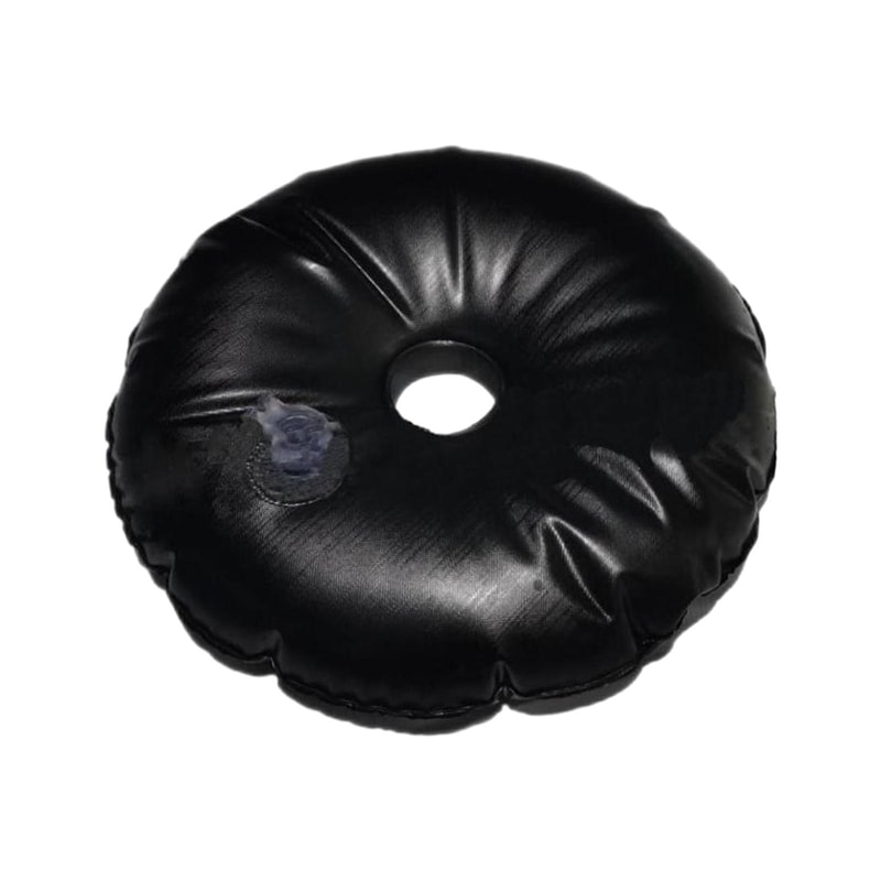 Round Water Weight Bag Umbrella Stand Holder for Beach & Patio Poles