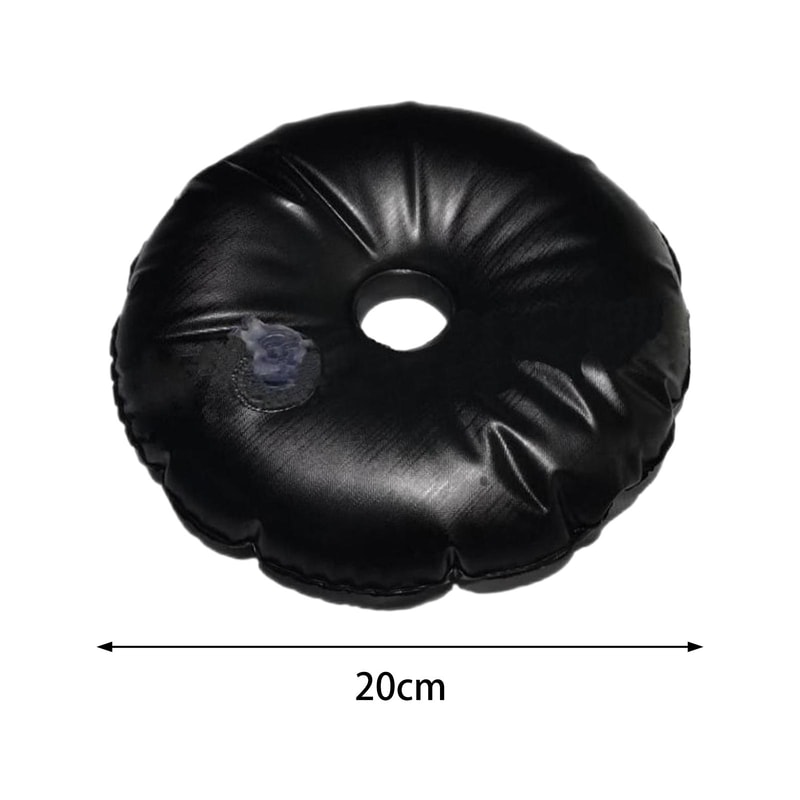 Round Water Weight Bag Umbrella Stand Holder for Beach & Patio Poles
