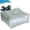 Heavy Duty Umbrella Base Weight Water Bag For Patio Umbrellas Large Capacity Thickened Silver Desig 0