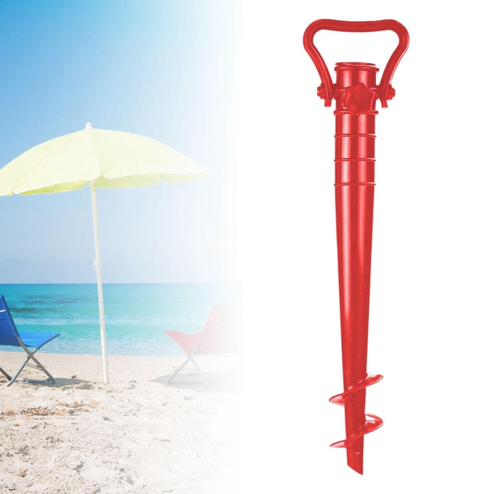 Beach Umbrella Anchor Spiral Screws For Sun Umbrellas Durable Stand For Beach Grass And Terraces 4