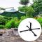 Heavy Duty Portable Umbrella Base Stand for Poles Foldable Sunshade Stand for Beach & Garden Use