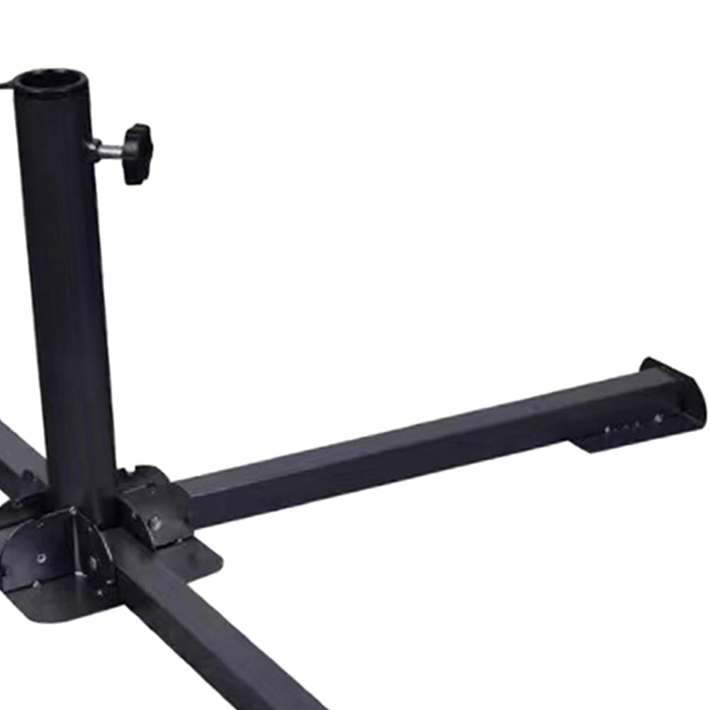 Heavy Duty Portable Umbrella Base Stand for Poles Foldable Sunshade Stand for Beach & Garden Use