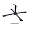 Heavy Duty Portable Umbrella Base Stand for Poles Foldable Sunshade Stand for Beach & Garden Use