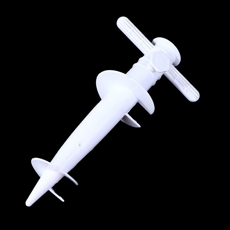 Adjustable Plastic Umbrella Base Anchor Stand For Beach Patio Sand Ground Fixing Spike Holder 8
