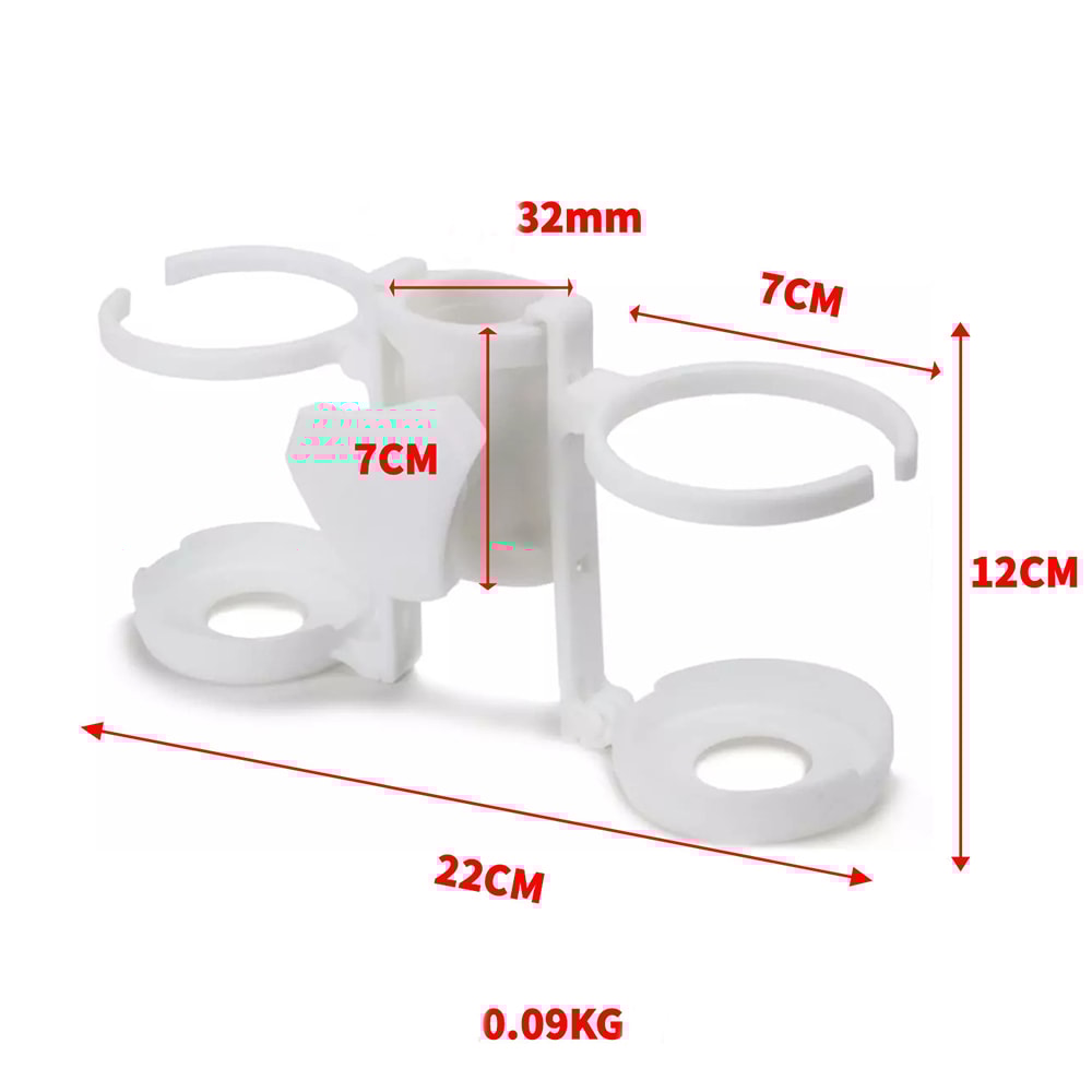 Foldable Drink Bottle Stand Portable Metal Cup Holder For Beach Umbrellas Outdoor Use 4
