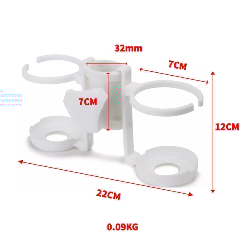 Foldable Drink Bottle Stand Portable Metal Cup Holder For Beach Umbrellas Outdoor Use 4