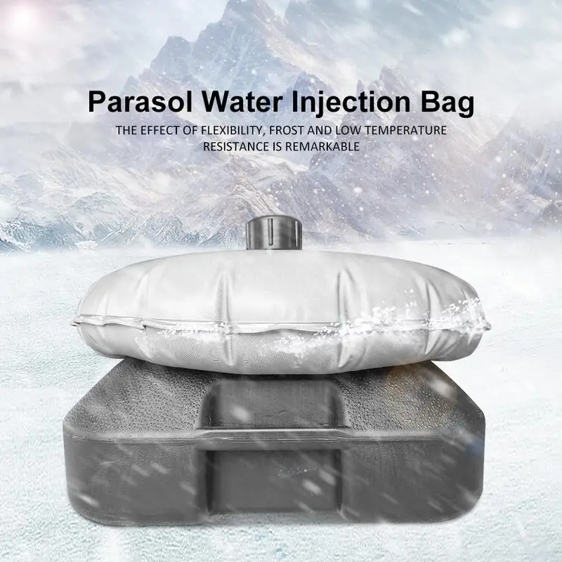 Heavy Duty Umbrella Base Weight Water Bag Ideal for Beach Umbrella Support & Boat Cover Stability