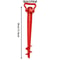 Beach Umbrella Anchor Spiral Screws Secure Your Umbrella with Ease on Sand, Grass, and Terraces