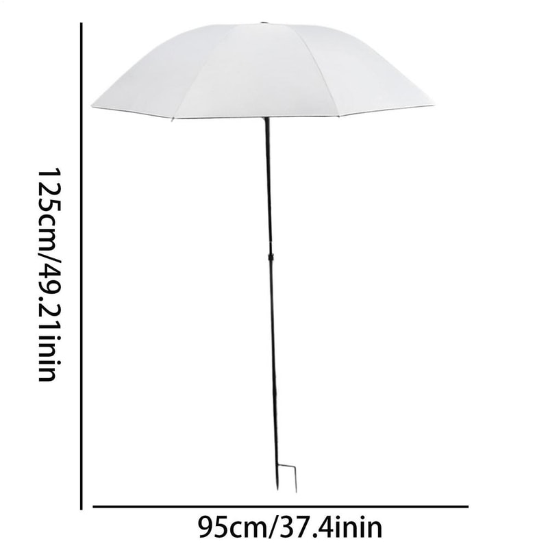Foldable Outdoor Umbrella Patio Shade For Plants Garden Terrace Picnic 5