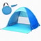 Quick Automatic Beach Tent Sun Shelter Portable Beach Canopy for Camping & Fishing
